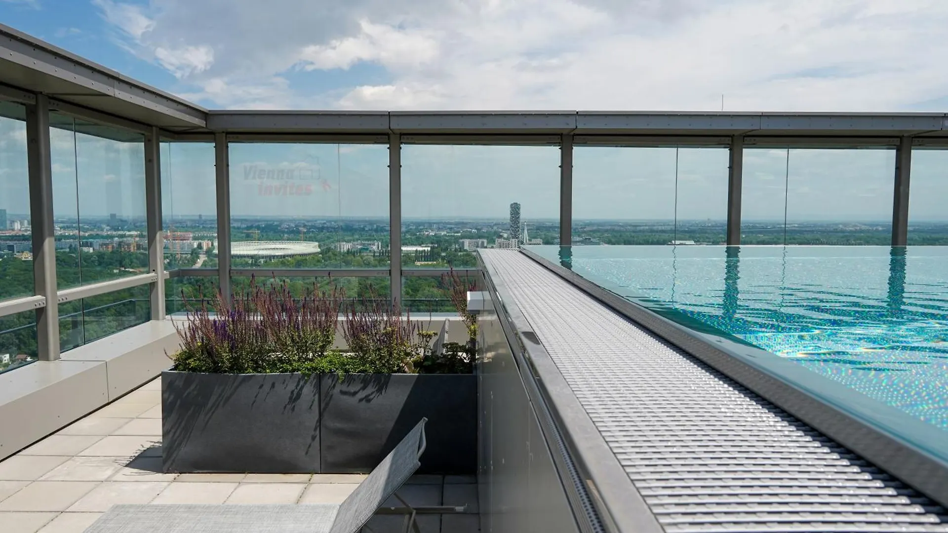 Triiiple 7Heaven - Amazing View On Top Floor With Rooftop Pool Lägenhet Wien